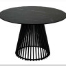 Стол TERNI 120 MATT BLACK MARBLE SOLID CERAMIC Черный мрамор матовый, керамика/Черный каркас заказать по цене 73 250 руб. в Волгограде