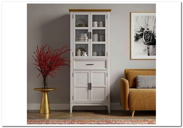 Шкаф для посуды Квадро-С 221-185 заказать по цене 41 321 руб. в Волгограде