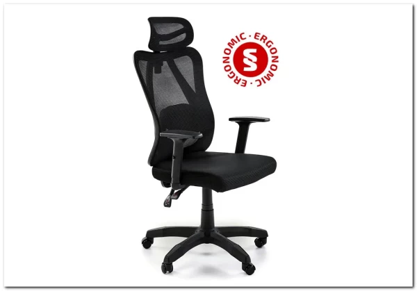 Кресло компьютерное Halmar RAMOS (черный) заказать по цене 18 404 руб. в Волгограде