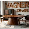 Стол обеденный Halmar VAGNER 220 (орех) заказать по цене 91 088 руб. в Волгограде