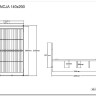 Купить Кровать SIGNAL FLORENCJA 140/200 (белый) с доставкой по России по цене производителя можно в магазине Другая Мебель в Волгограде