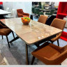 Стол EDER 160 GLOSS AMBER JADE SOLID CERAMIC / Орех, DISAUR заказать по цене 99 600 руб. в Волгограде