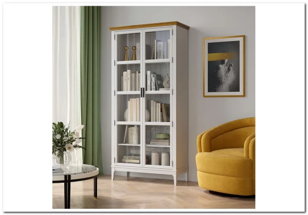 Шкаф для книг Квадро-С 220 из массива сосны заказать по цене 46 721 руб. в Волгограде