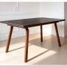 Стол обеденный Halmar LOZANO (черный мрамор/ореховый) заказать по цене 68 406 руб. в Волгограде