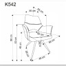 Стул кухонный Halmar K542 (оливковый/черный) заказать по цене 17 858 руб. в Волгограде