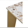 Стол CORNER 120 GLOSS LUXURY PANDORA SOLID CERAMIC / шампань, ®DISAUR заказать по цене 71 450 руб. в Волгограде