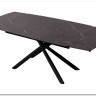 Стол RIVOLI 140 MATT BLACK MARBLE SOLID CERAMIC / BLACK заказать по цене 74 900 руб. в Волгограде