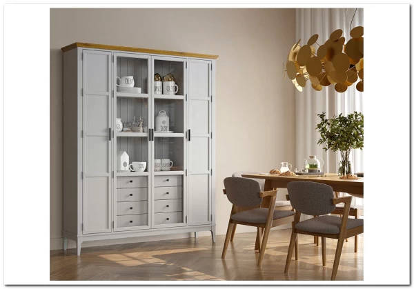 Шкаф для книг Квадро-С 422Ф/04 из массива сосны заказать по цене 93 269 руб. в Волгограде