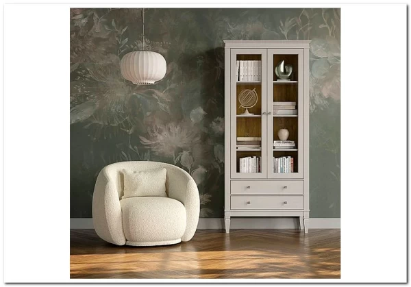 Шкаф для посуды Ольса-С 202 из массива сосны заказать по цене 49 637 руб. в Волгограде