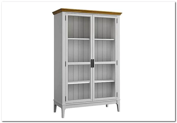 Шкаф для посуды Квадро-С 20 из массива сосны заказать по цене 36 245 руб. в Волгограде