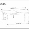 Стол обеденный Halmar EDMONDO 160 раскладной (дуб) заказать по цене 108 460 руб. в Волгограде
