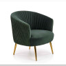 Кресло CROWN  Halmar (темно-зеленый/золотой) заказать по цене 30 381 руб. в Волгограде