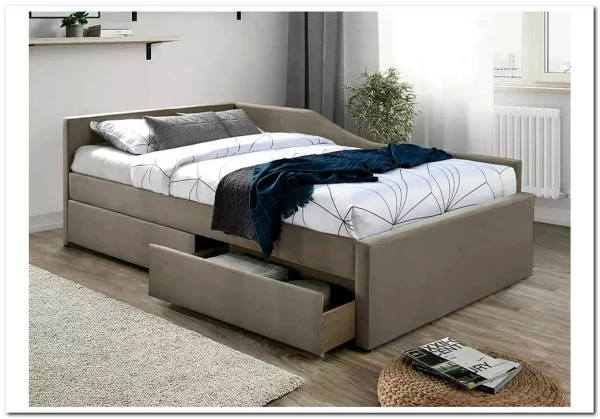 Кровать Signal ELIOT Velvet tap. 228 (бежевый) 120/200 заказать по цене 64 714 руб. в Волгограде