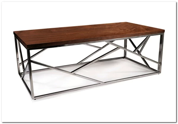 Стол журнальный Signal ESCADA A (орех/серебряный) заказать по цене 35 711 руб. в Волгограде