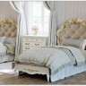 Купить Кровать с мягким изголовьем 160*200 Romantic R416-K02-AG-B01 с доставкой по России по цене производителя можно в магазине Другая Мебель в Волгограде
