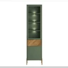Витрина Siena REG1W1D1S дымчатый зеленый/дуб вотан BRW заказать по цене 28 950 руб. в Волгограде