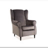 Кресло BARON Velvet Bluvel 14  Signal (серый) заказать по цене 47 283 руб. в Волгограде