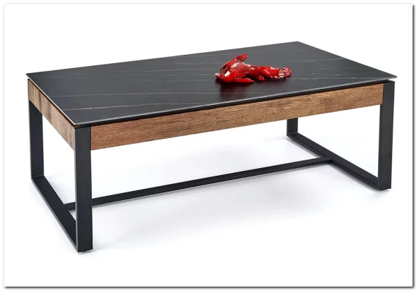 Стол журнальный Halmar RAMONA (черный/ореховый) заказать по цене 28 342 руб. в Волгограде