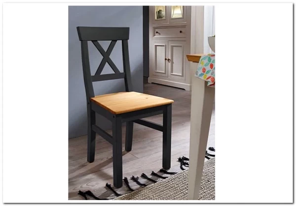 Стул Форест серый 7012/бейц-масло по цене 6 791 руб. в магазине Другая Мебель в Волгограде