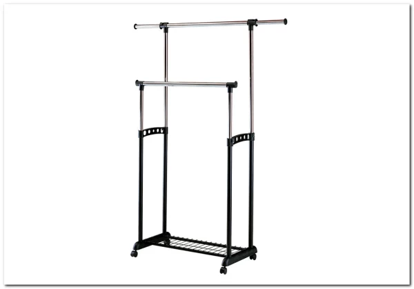 Вешалка напольная Halmar WU-11 (хром/черный) заказать по цене 5 851 руб. в Волгограде