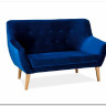 Диван Signal NORDIC 2 Velvet Bluvel 86 синий заказать по цене 54 053 руб. в Волгограде