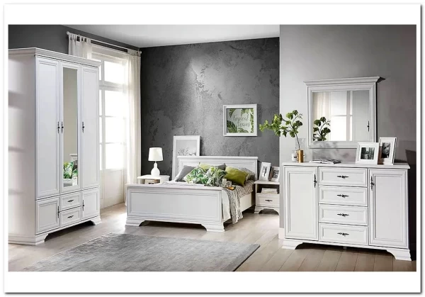 Мебель для спальни Кентаки БРВ белая заказать по цене 140 150 руб. в Волгограде