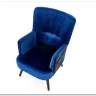 Кресло Halmar PAGONI (темно-синий/черный) заказать по цене 43 019 руб. в Волгограде