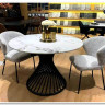 Стол BUENO 120 GLOSS GOLDEN JADE SOLID CERAMIC / BLACK, DISAUR заказать по цене 108 700 руб. в Волгограде