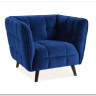 Кресло CASTELLO 1 Velvet Bluvel 86  Signal (темно-синий) заказать по цене 64 889 руб. в Волгограде
