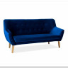 Диван Signal NORDIC 3 Velvet Bluvel 86 синий заказать по цене 67 577 руб. в Волгограде