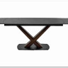 Стол BLANCO 160 MATT BLACK MARBLE SOLID CERAMIC / Орех, DISAUR заказать по цене 102 000 руб. в Волгограде