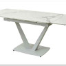 Стол ALATRI 120 GLOSS STATUARIO WHITE SINTERED STONE / WHITE заказать по цене 79 600 руб. в Волгограде