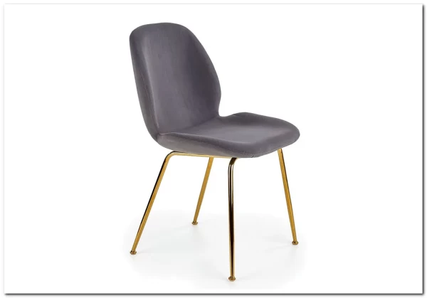 Стул кухонный Halmar K381 (серый/золотой) заказать по цене 13 416 руб. в Волгограде