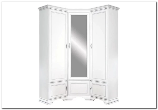 Шкаф угловой Кентаки SZFN5D белый БРВ заказать по цене 73 610 руб. в Волгограде