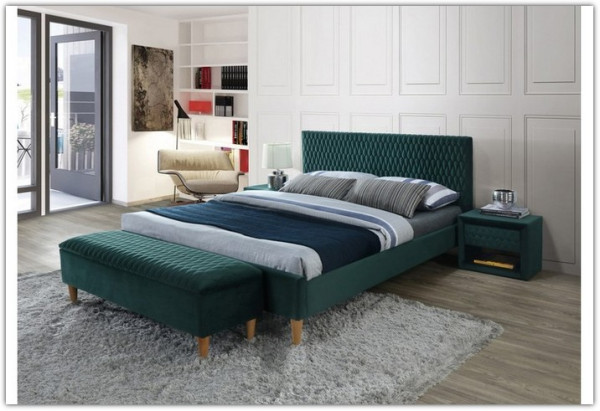 Кровать AZURRO Velvet 160/200 Signal заказать по цене 43 612 руб. в Волгограде