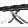 Стол ESTEBIO 160 KL-99 Белый мрамор матовый, итальянская керамика/ Серый металлик, DISAUR заказать по цене 100 240 руб. в Волгограде