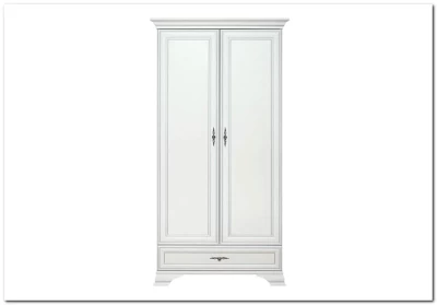 Шкаф Кентаки SZF2D1S белый БРВ