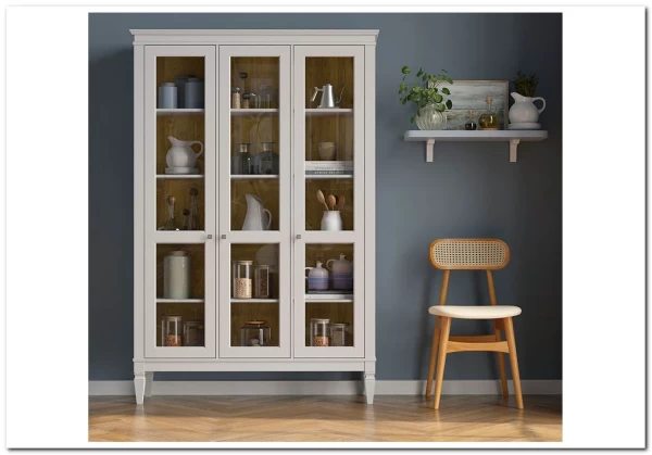 Шкаф для посуды Ольса-С 300 из массива сосны заказать по цене 70 805 руб. в Волгограде