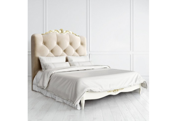 Купить Кровать с мягким изголовьем 180*200 Romantic R718D-K02-AG-B01 с доставкой по России по цене производителя можно в магазине Другая Мебель в Волгограде