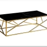 Стол журнальный Signal ESCADA A II (эффект черного мрамора/золотой) заказать по цене 41 751 руб. в Волгограде