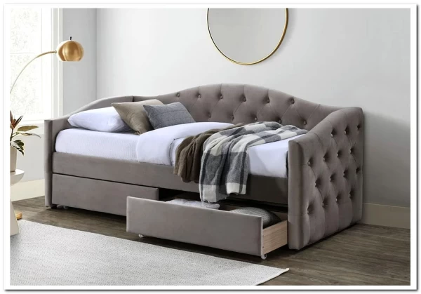 Кровать Halmar ALOHA (бежевый) 90/200 заказать по цене 56 754 руб. в Волгограде