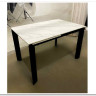 Стол CORNER 120 MATT WHITE MARBLE SOLID CERAMIC / BLACK заказать по цене 53 750 руб. в Волгограде