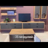 Шкаф навесной Грейс SFW1D BRW по цене 9 050 руб. в магазине Другая Мебель в Волгограде