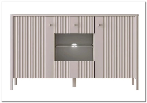 Тумба-витрина Dalia персидский жемчуг KOM1W2D BRW заказать по цене 31 000 руб. в Волгограде