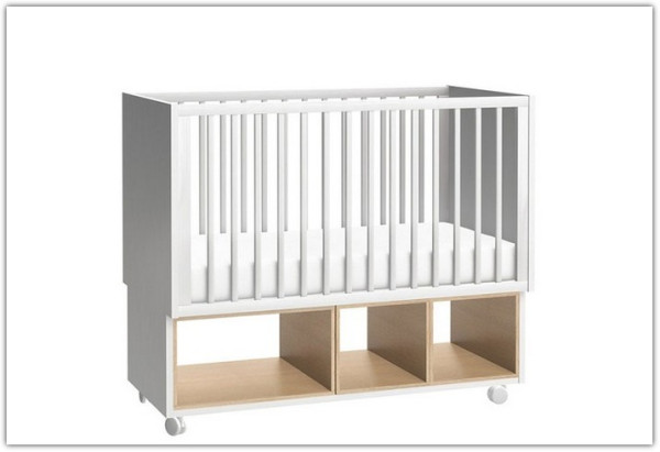 Купить Детская кроватка 60X120 4You by VOX BV белый/дуб с доставкой по России по цене производителя можно в магазине Другая Мебель в Волгограде