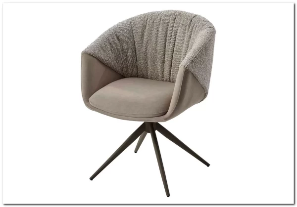 Стул ГИССЕН (GISSEN) 360 град., цвет ЛАТТЕ RIELY-111 / V885-3, ткань / ЛАТТЕ, ®DISAUR заказать по цене 18 550 руб. в Волгограде