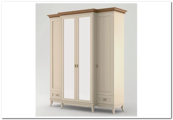 Шкаф четырехдверный Римини заказать по цене 183 969 руб. в Волгограде
