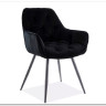 Стул кухонный Signal CHERRY Velvet Bluvel 19 (черный/черный мат) заказать по цене 14 573 руб. в Волгограде