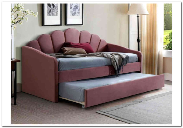 Кровать Signal BELLA VELVET античный розовый 90/200 заказать по цене 72 012 руб. в Волгограде