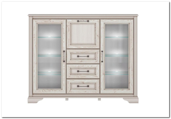 Тумба Stylius (Стилиус) B169-KOM2W1B3S BRW заказать по цене 42 740 руб. в Волгограде